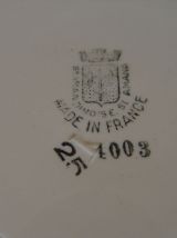6 assiettes  anciennes Saint AMAND