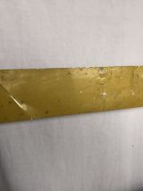 Plaque publicitaire SKI glacier vintage 