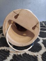 applique main grande en céramique et opaline blanches 