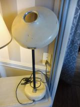 Lampe bureau vintage années 50 crème