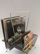 Porte vinyles vintage