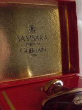 GUERLAIN  Miniature parfum Samsara 1988 pleine avec coffret