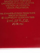 GUERLAIN  Miniature parfum Samsara 1988 pleine avec coffret