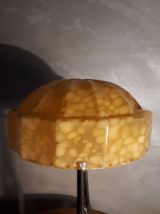 petite lampe art deco fer forge avec son  