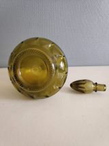 carafe à décanter vert ambré