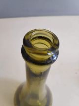 carafe à décanter vert ambré