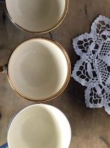 Trio tasses Villeroy et Boch 