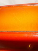 Cocotte-terrine en fonte LE CREUSET "orange volcanique"