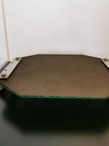 Plateau miroir art déco biseauté 