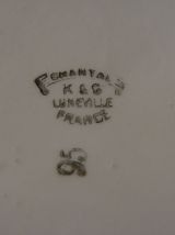 Soupière ou légumier en faïence ancienne