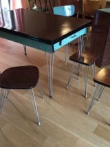 Tables (+rallonges) &amp; chaises Formica Eiffel