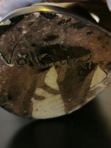 Vase Vallauris lustré noir