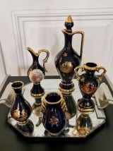Lot de vases en porcelaine de Limoges 19ème 