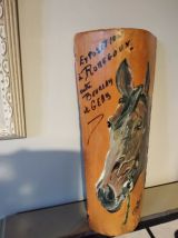  tuile peinte tête cheval - Charente Maritime