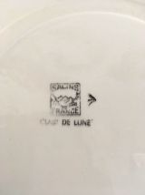 2 Plats Salins France vintage années 50