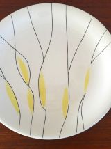 2 Plats Salins France vintage années 50