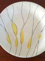 2 Plats Salins France vintage années 50