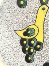 Plat en céramique vintage années 50