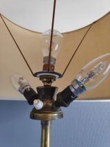 lampadaire Monix- Paris laiton doré 3 feux indépendants