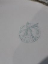 Ancienne soupière en porcelaine Moulin des Loups ORCHIES - 1