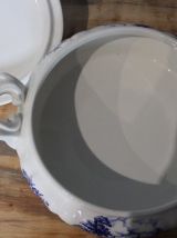 Ancienne soupière en porcelaine Moulin des Loups ORCHIES - 1