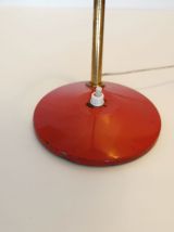 Lampe laiton et aluminium années 70