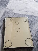 petit miroir ancien au mercure biseauté