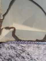 petit miroir ancien au mercure biseauté