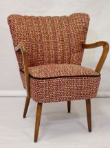 Fauteuil vintage année 50 restauré.