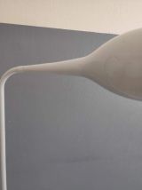 lampadaire métal blanc design articulé des années 80