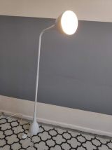 lampadaire métal blanc design articulé des années 80