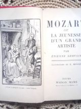 Mozart ou la jeunesse d'un grand artiste par Etienne Gervais