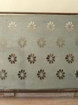 Rare plaque ancienne industrielle pour pochoirs