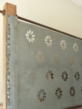 Rare plaque ancienne industrielle pour pochoirs