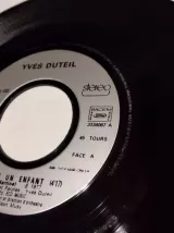 vynile 45 tours Prendre Un Enfant Par La Main 