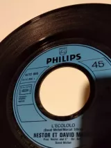 Vinyle 45 Tours Nestor Et David Michel L'écololo 