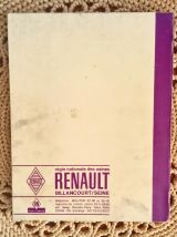 Manuel de réparation MR 61 pour Renault 4 -1963