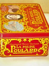 Boîte à biscuit métal "La mère Poulard"