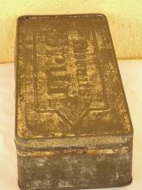 Boîte à biscuit Vintage " Brun"