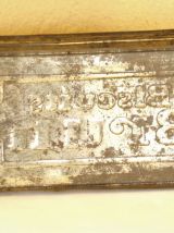 Boîte à biscuit Vintage " Brun"