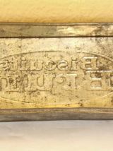 Boîte à biscuit Vintage " Brun"