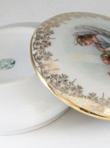 Bonbonnière en porcelaine de limoges souvenir de communion