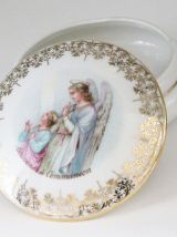Bonbonnière en porcelaine de limoges souvenir de communion