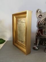 Cadre '' Serment Hippocrate '' 