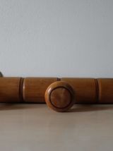 Portemanteau Patère bambou vintage 