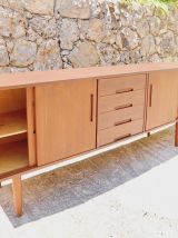 Enfilade en teck de Nils Jonsson pour Troeds Bjärnum 1960