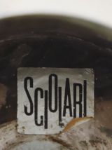 Lustre à neuf bras de lumières Sciolari 1970