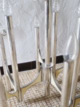 Lustre à neuf bras de lumières Sciolari 1970