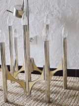 Lustre à neuf bras de lumières Sciolari 1970