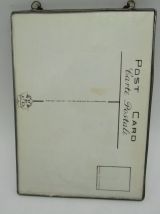 carte postale publicitaire chocolat Nestlé sous verre